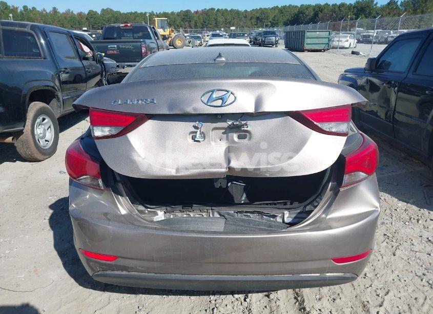Photo 16 of 2015 Hyundai Elantra LIMITED (VIN 5NPDH4AE2FH610697)