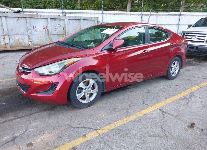 Photo 2 of 2015 Hyundai Elantra SE (VIN 5NPDH4AE2FH644994)