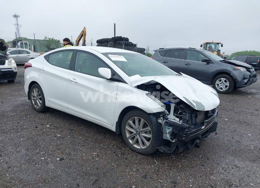 2016 Hyundai Elantra SE (VIN 5NPDH4AE2GH654376) main photo