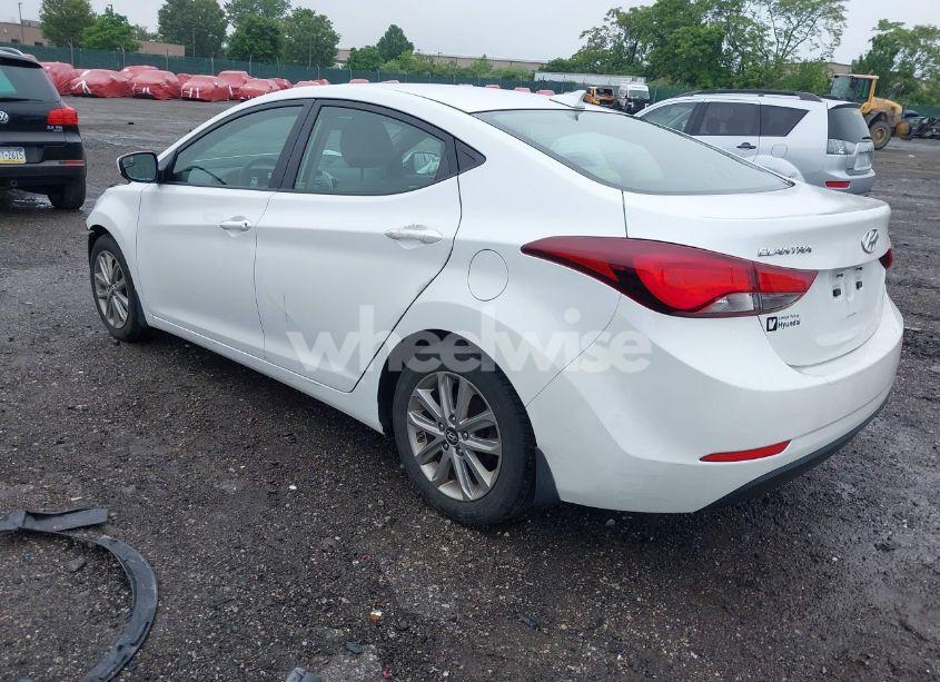 Photo 3 of 2016 Hyundai Elantra SE (VIN 5NPDH4AE2GH654376)