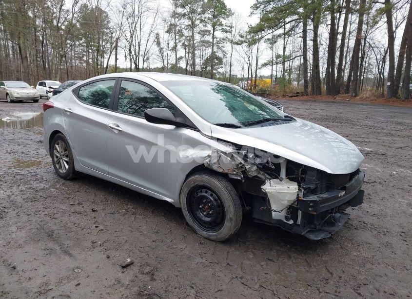 2016 Hyundai Elantra SE (VIN 5NPDH4AE2GH656743) main photo