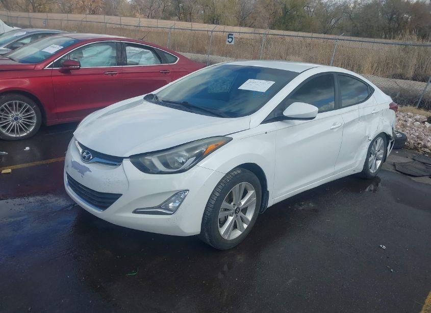 Photo 2 of 2016 Hyundai Elantra SE (VIN 5NPDH4AE2GH656967)