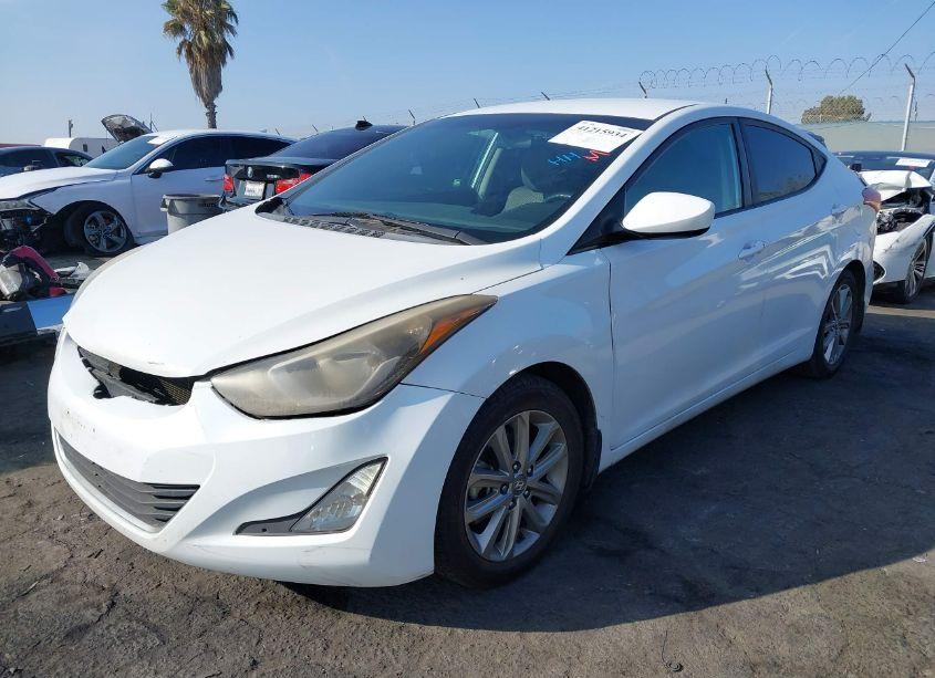 Photo 2 of 2016 Hyundai Elantra SE (VIN 5NPDH4AE2GH659786)
