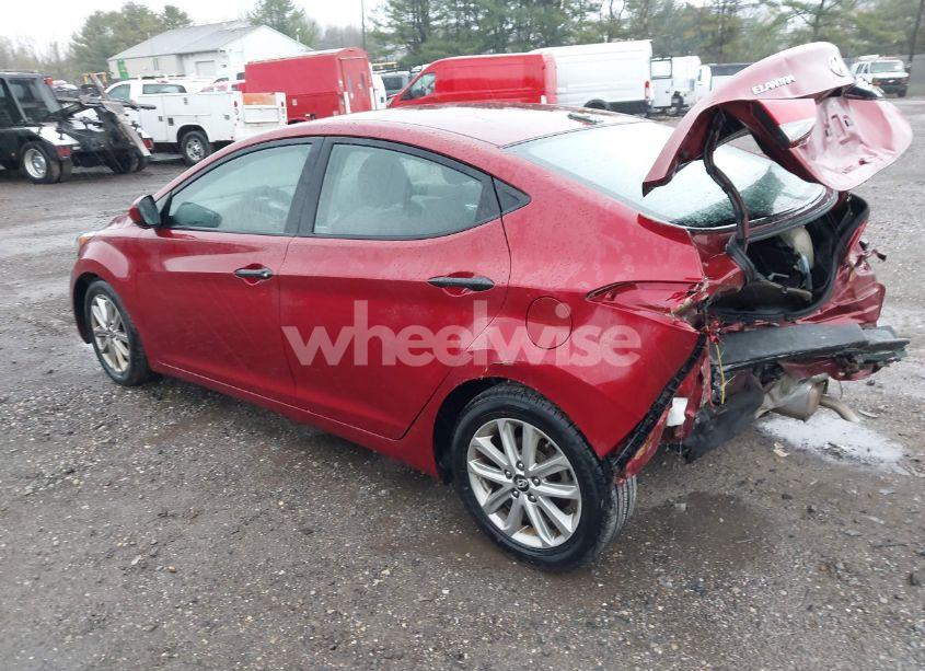 Photo 3 of 2016 Hyundai Elantra SE (VIN 5NPDH4AE2GH693369)