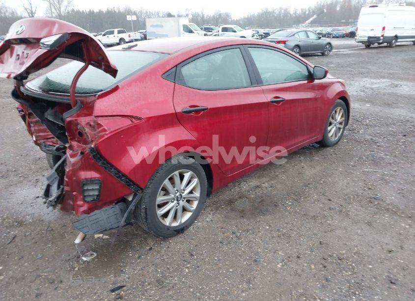 Photo 4 of 2016 Hyundai Elantra SE (VIN 5NPDH4AE2GH693369)