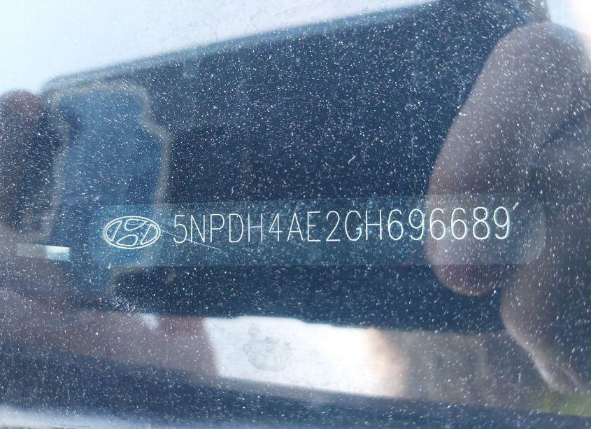 Photo 9 of 2016 Hyundai Elantra SE (VIN 5NPDH4AE2GH696689)