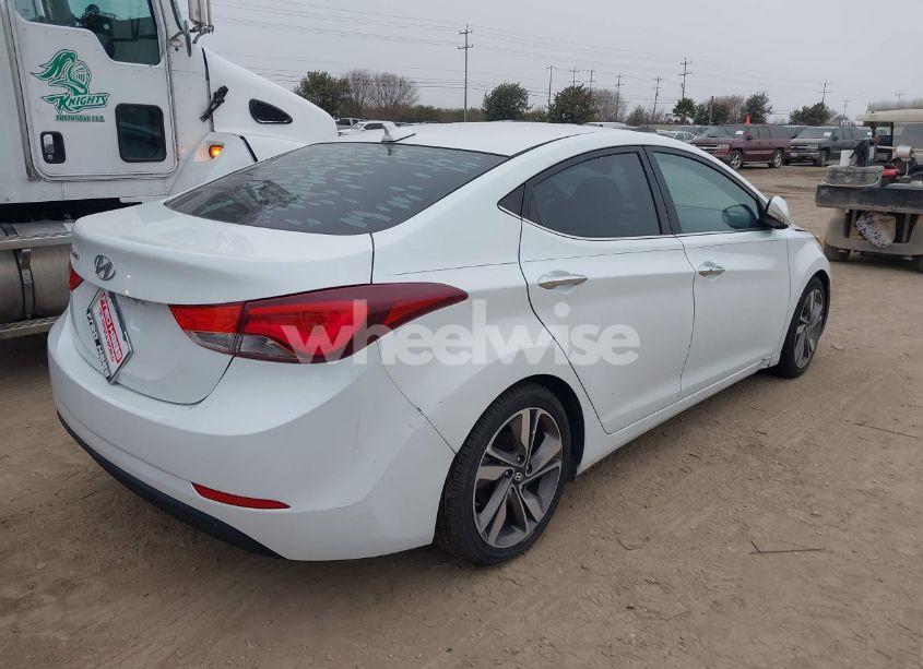 Photo 4 of 2016 Hyundai Elantra LIMITED (VIN 5NPDH4AE2GH709246)