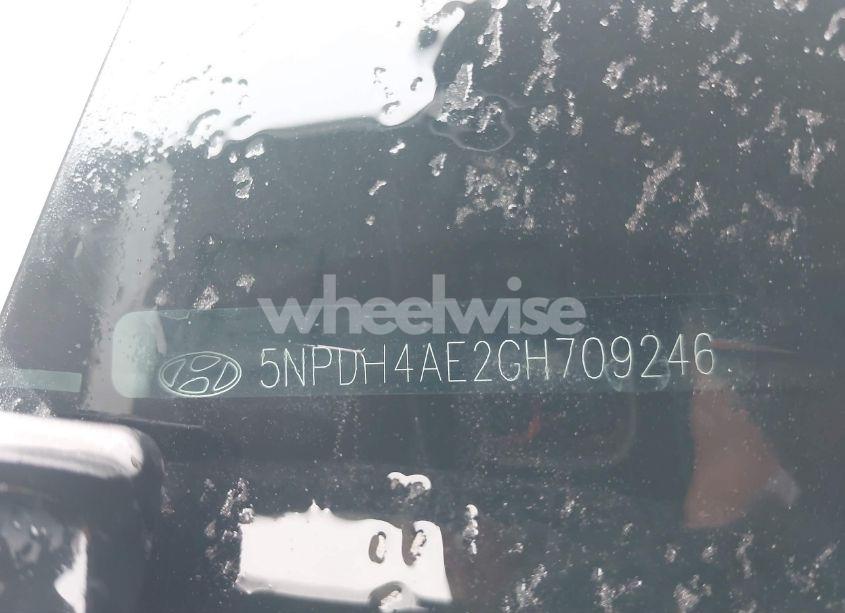 Photo 9 of 2016 Hyundai Elantra LIMITED (VIN 5NPDH4AE2GH709246)