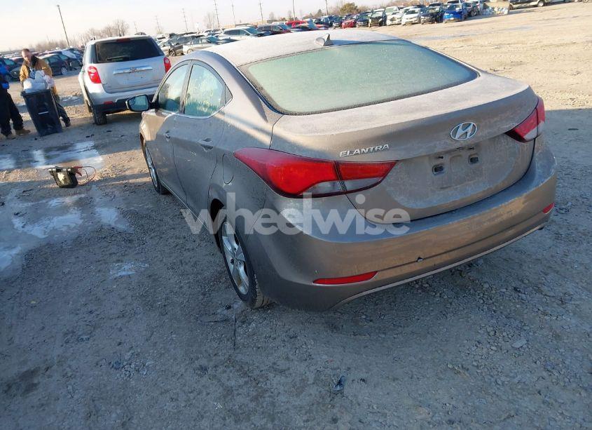Photo 3 of 2016 Hyundai Elantra VALUE EDITION (VIN 5NPDH4AE2GH733692)