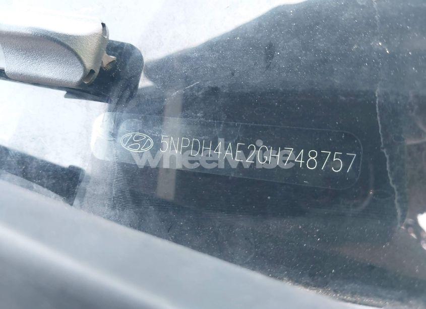 Photo 9 of 2016 Hyundai Elantra SE (VIN 5NPDH4AE2GH748757)