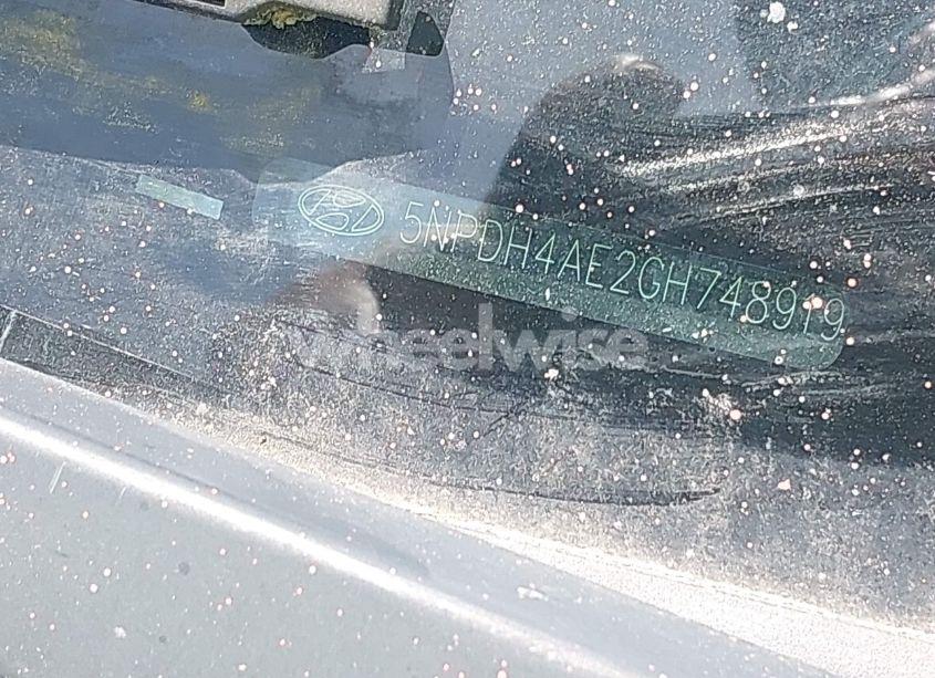 Photo 16 of 2016 Hyundai Elantra SE (VIN 5NPDH4AE2GH748919)