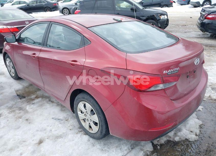 Photo 3 of 2016 Hyundai Elantra SE (VIN 5NPDH4AE2GH750895)