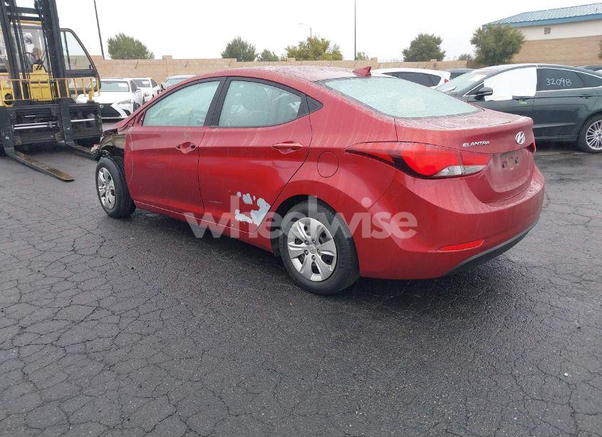 Photo 3 of 2016 Hyundai Elantra SE (VIN 5NPDH4AE2GH751223)