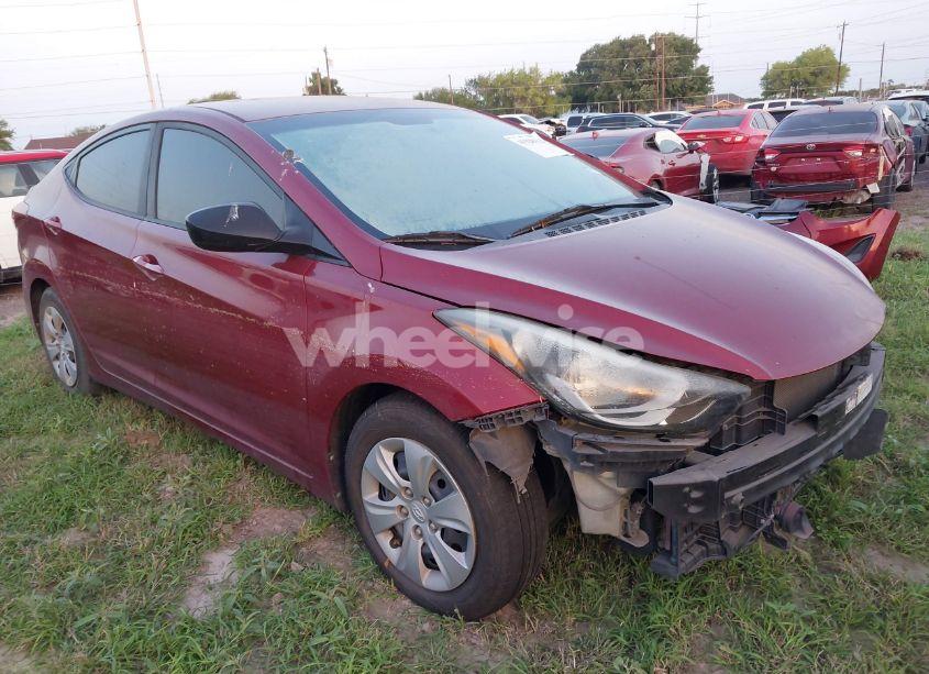 2016 Hyundai Elantra SE (VIN 5NPDH4AE2GH751769) main photo