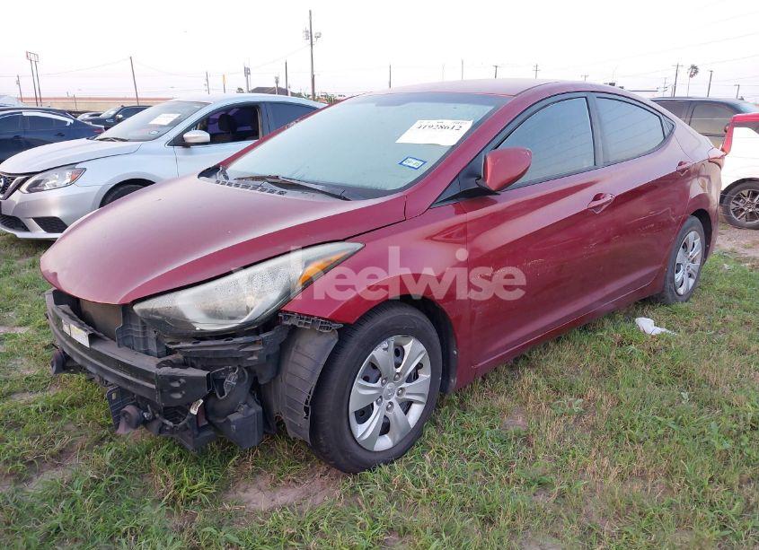 Photo 2 of 2016 Hyundai Elantra SE (VIN 5NPDH4AE2GH751769)