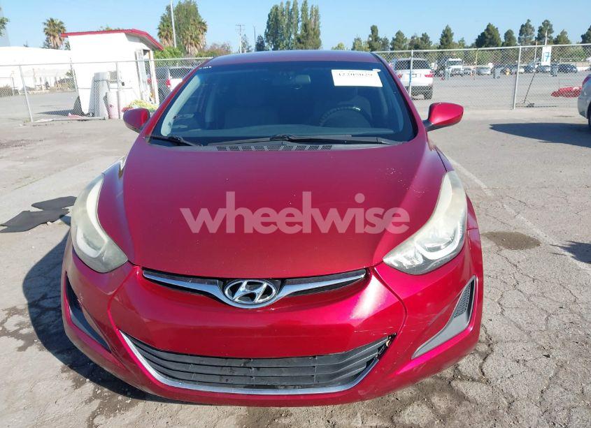 Photo 12 of 2016 Hyundai Elantra SE (VIN 5NPDH4AE2GH756308)