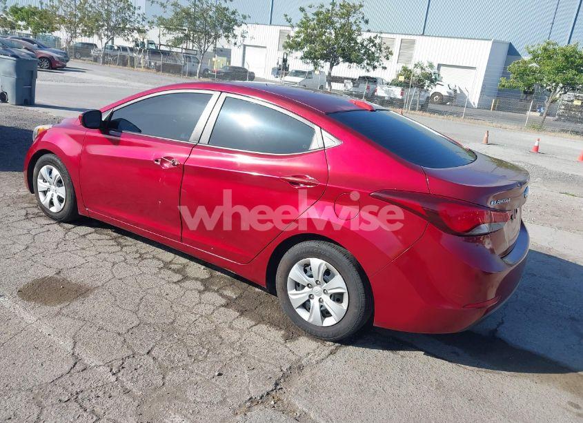 Photo 3 of 2016 Hyundai Elantra SE (VIN 5NPDH4AE2GH756308)