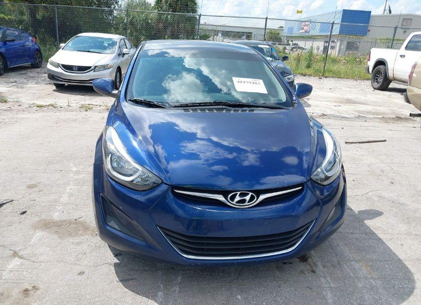 Photo 12 of 2016 Hyundai Elantra SE (VIN 5NPDH4AE2GH756843)