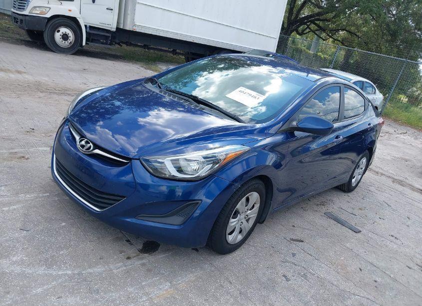 Photo 2 of 2016 Hyundai Elantra SE (VIN 5NPDH4AE2GH756843)
