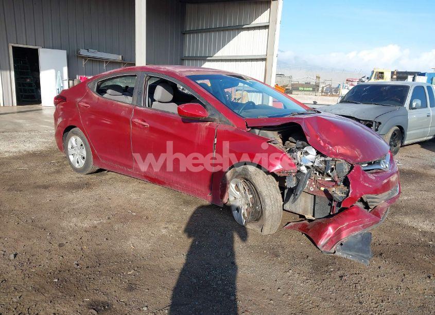 2016 Hyundai Elantra SE (VIN 5NPDH4AE2GH767325) main photo