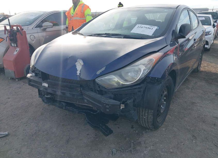 Photo 6 of 2011 Hyundai Elantra GL (VIN 5NPDH4AE3BH047783)