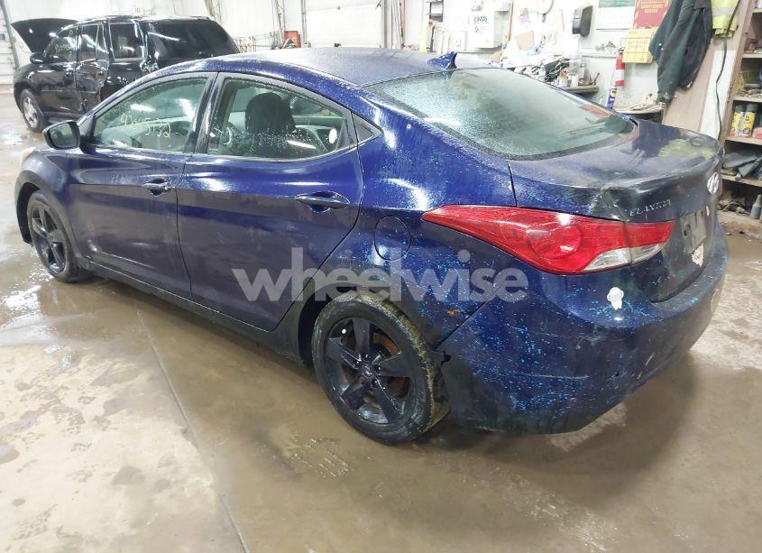 Photo 3 of 2012 Hyundai Elantra GLS (VIN 5NPDH4AE3CH064083)