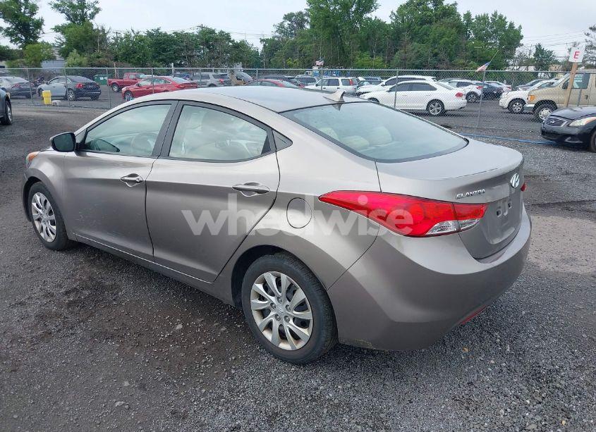 Photo 3 of 2012 Hyundai Elantra GLS (VIN 5NPDH4AE3CH067663)