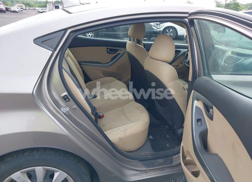 Photo 8 of 2012 Hyundai Elantra GLS (VIN 5NPDH4AE3CH067663)
