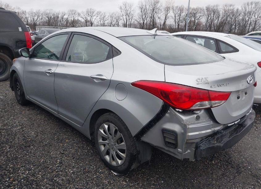 Photo 3 of 2012 Hyundai Elantra GLS (VIN 5NPDH4AE3CH067839)