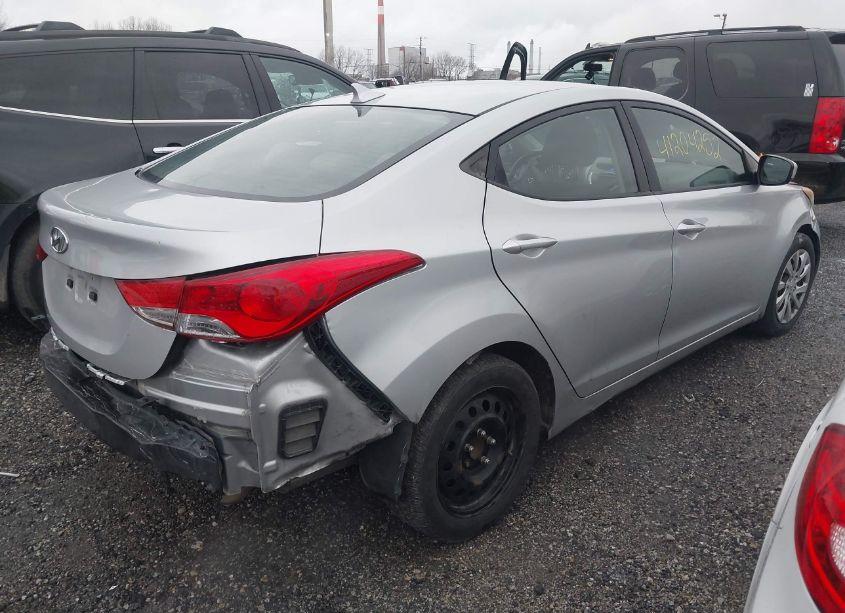 Photo 4 of 2012 Hyundai Elantra GLS (VIN 5NPDH4AE3CH067839)