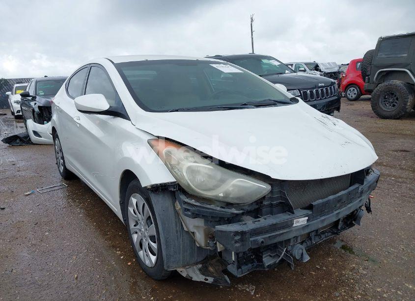 2012 Hyundai Elantra GLS (VIN 5NPDH4AE3CH067890) main photo
