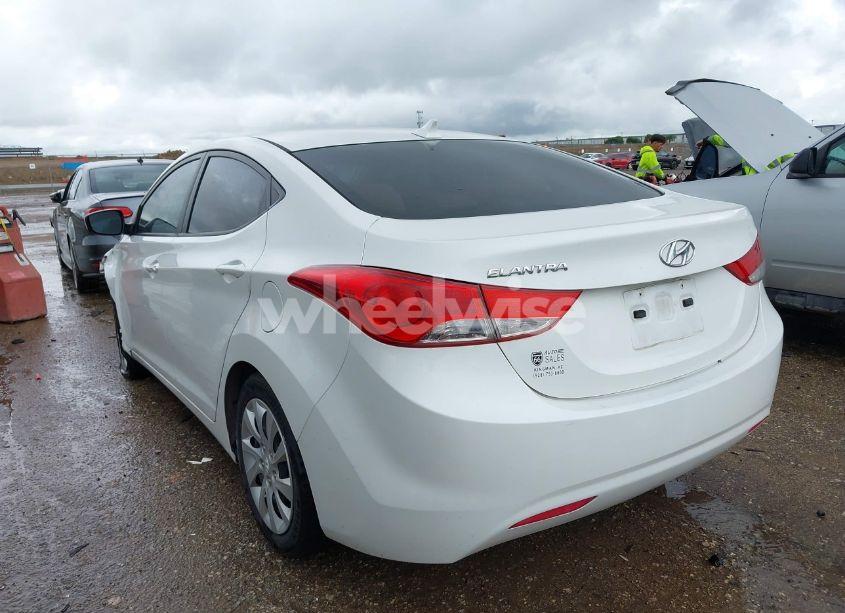 Photo 3 of 2012 Hyundai Elantra GLS (VIN 5NPDH4AE3CH067890)
