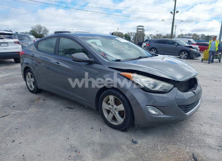 2012 Hyundai Elantra GLS (VIN 5NPDH4AE3CH077609) main photo