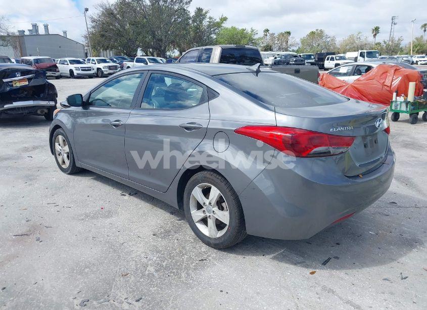 Photo 3 of 2012 Hyundai Elantra GLS (VIN 5NPDH4AE3CH077609)