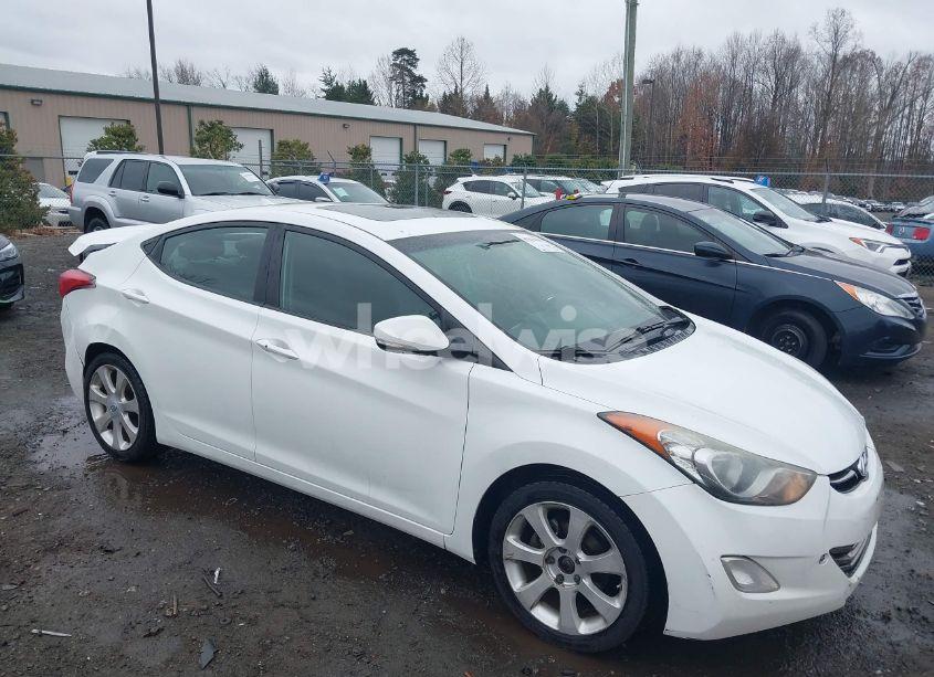 2012 Hyundai Elantra LIMITED (VIN 5NPDH4AE3CH082454) main photo