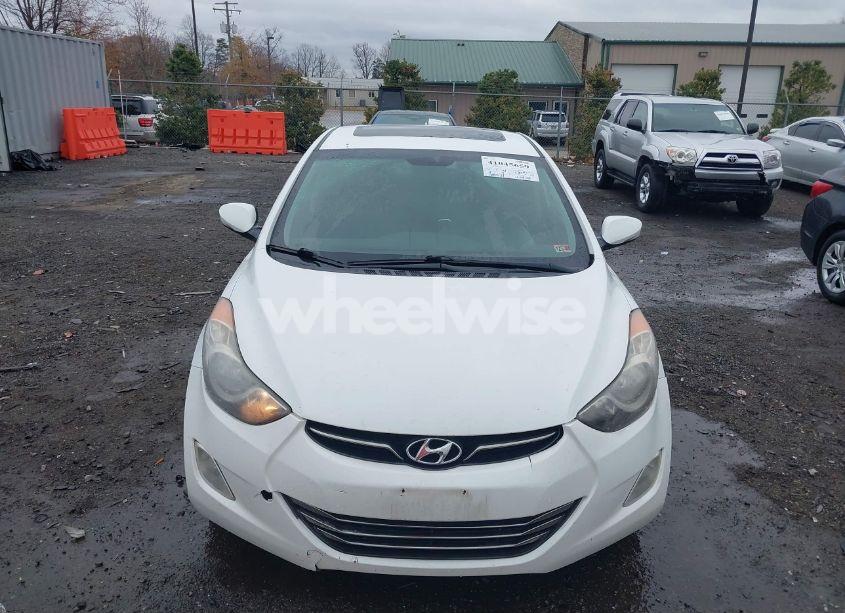Photo 12 of 2012 Hyundai Elantra LIMITED (VIN 5NPDH4AE3CH082454)