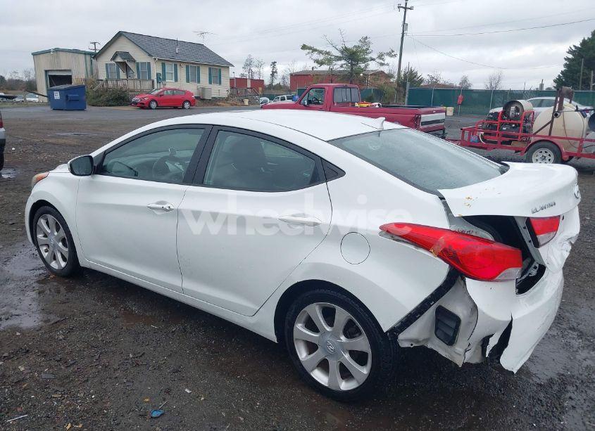 Photo 3 of 2012 Hyundai Elantra LIMITED (VIN 5NPDH4AE3CH082454)