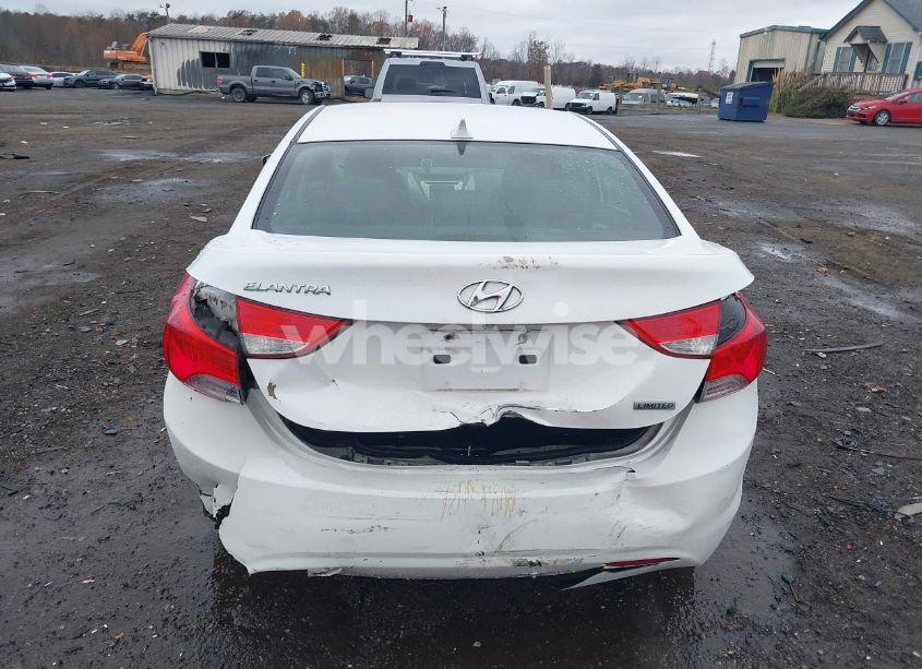 Photo 6 of 2012 Hyundai Elantra LIMITED (VIN 5NPDH4AE3CH082454)
