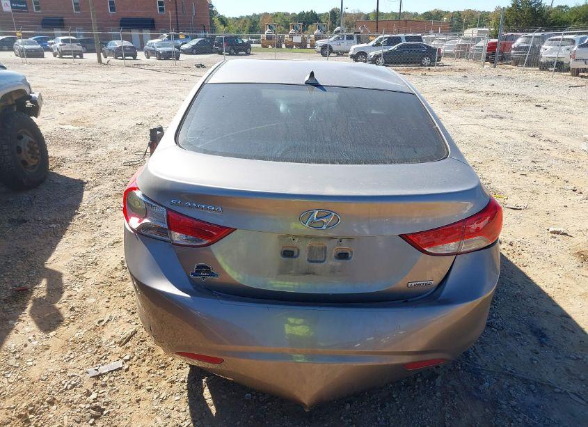 Photo 16 of 2012 Hyundai Elantra LIMITED (VIN 5NPDH4AE3CH093244)