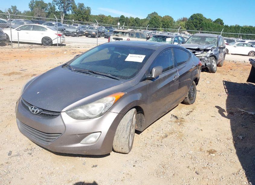 Photo 2 of 2012 Hyundai Elantra LIMITED (VIN 5NPDH4AE3CH093244)