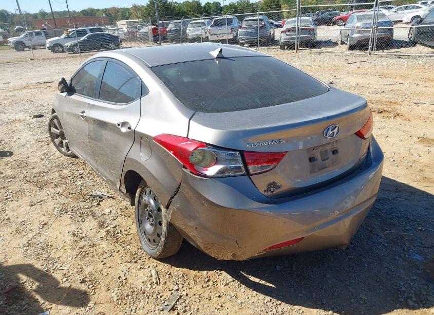 Photo 3 of 2012 Hyundai Elantra LIMITED (VIN 5NPDH4AE3CH093244)