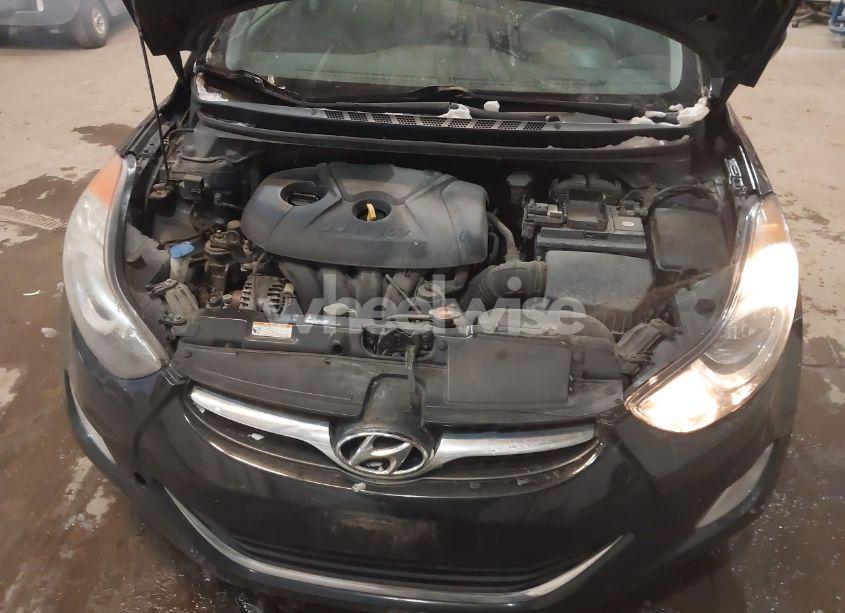 Photo 10 of 2012 Hyundai Elantra GLS (VIN 5NPDH4AE3CH113783)