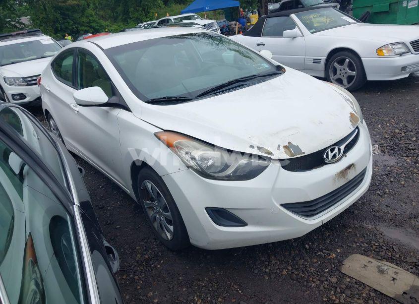 2012 Hyundai Elantra GLS (VIN 5NPDH4AE3CH123004) main photo