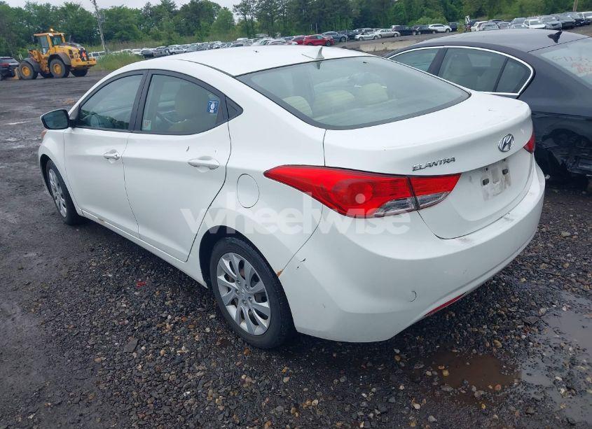 Photo 3 of 2012 Hyundai Elantra GLS (VIN 5NPDH4AE3CH123004)