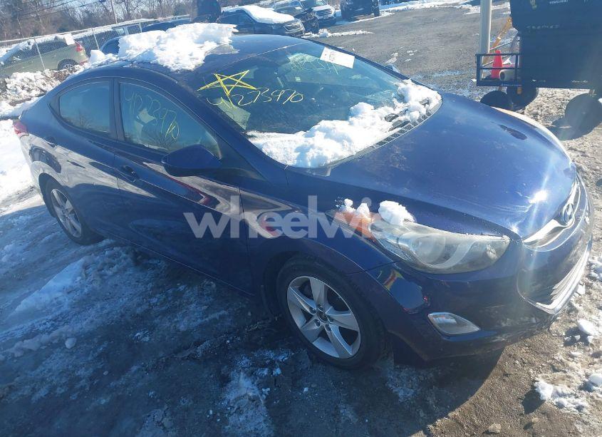 2012 Hyundai Elantra GLS (VIN 5NPDH4AE3CH133919) main photo