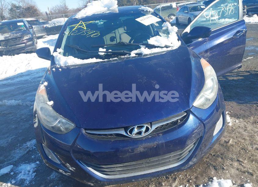 Photo 6 of 2012 Hyundai Elantra GLS (VIN 5NPDH4AE3CH133919)