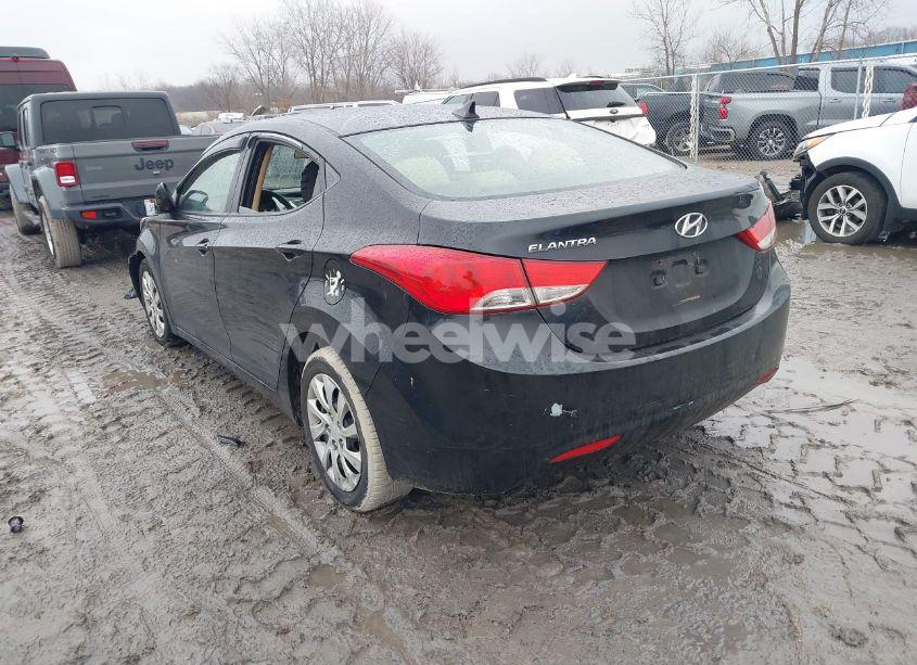 Photo 3 of 2012 Hyundai Elantra GLS (VIN 5NPDH4AE3CH135881)