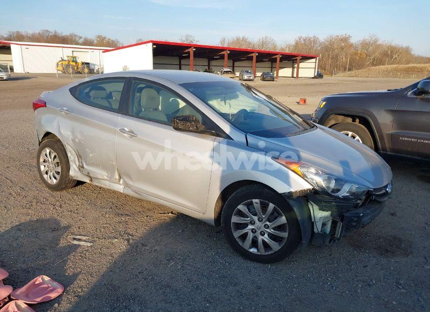 2012 Hyundai Elantra GLS (VIN 5NPDH4AE3CH138750) main photo