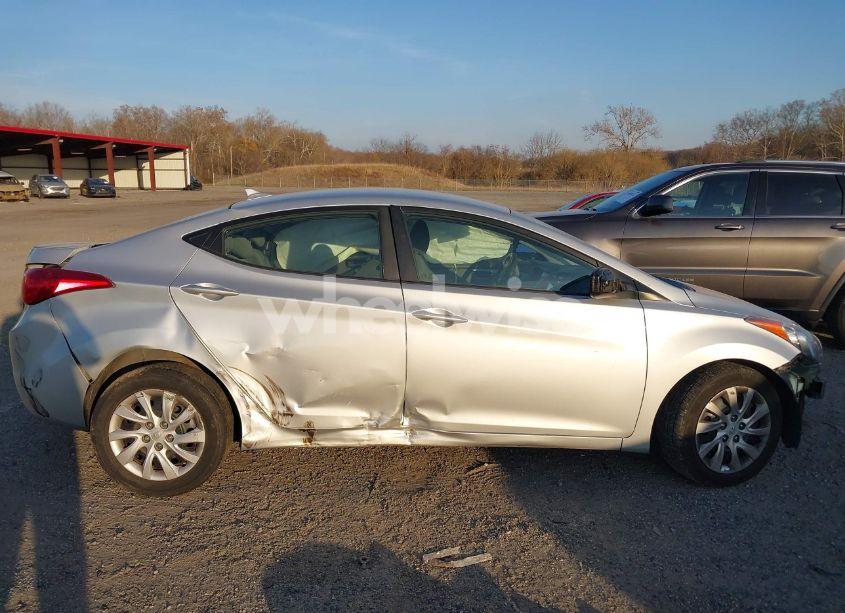 Photo 12 of 2012 Hyundai Elantra GLS (VIN 5NPDH4AE3CH138750)