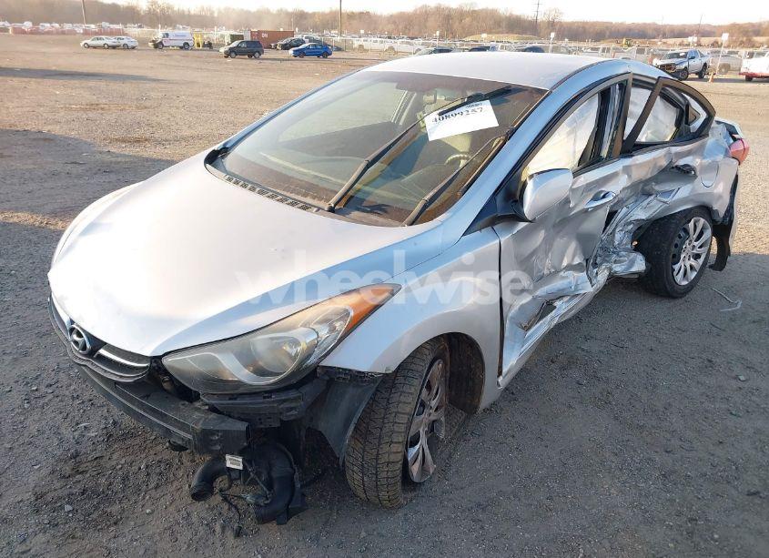 Photo 2 of 2012 Hyundai Elantra GLS (VIN 5NPDH4AE3CH138750)